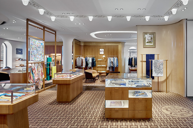 В Столешниковом переулке открылся обновленный бутик Hermès (фото 5)