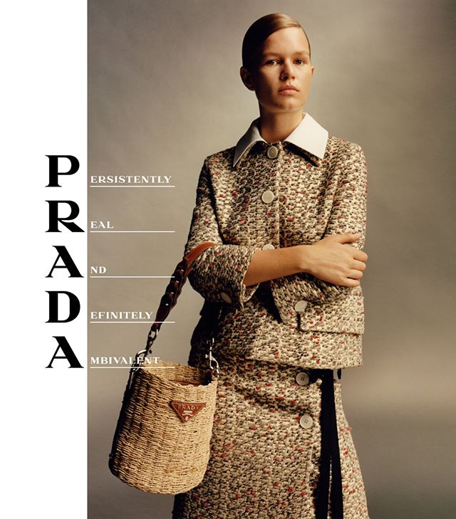 Prada собирает образ идеальной женщины в новой весенне-летней кампании (фото 1)