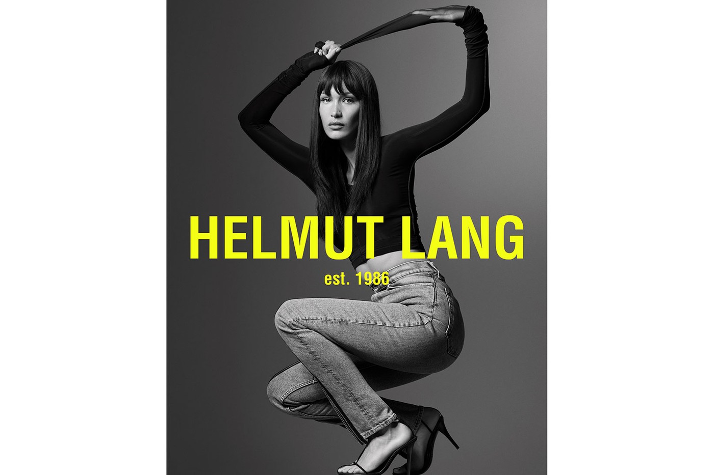 Белла Хадид снялась в новой кампании Helmut Lang (фото 3)