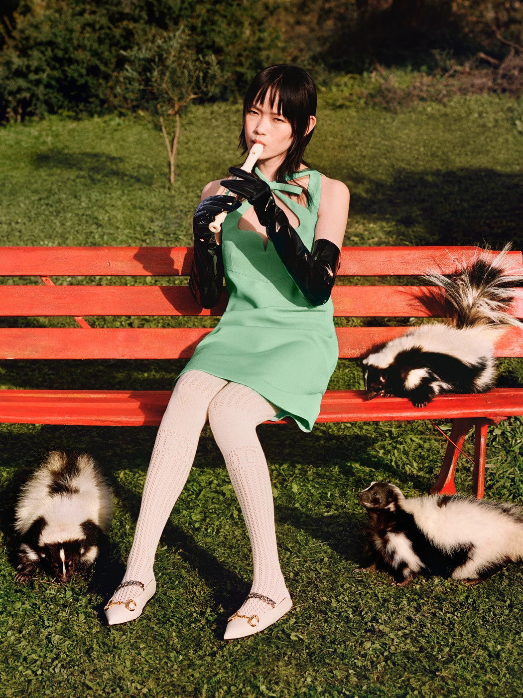 В новой кампании Gucci снялись кролики, олени и ежи (фото 2)