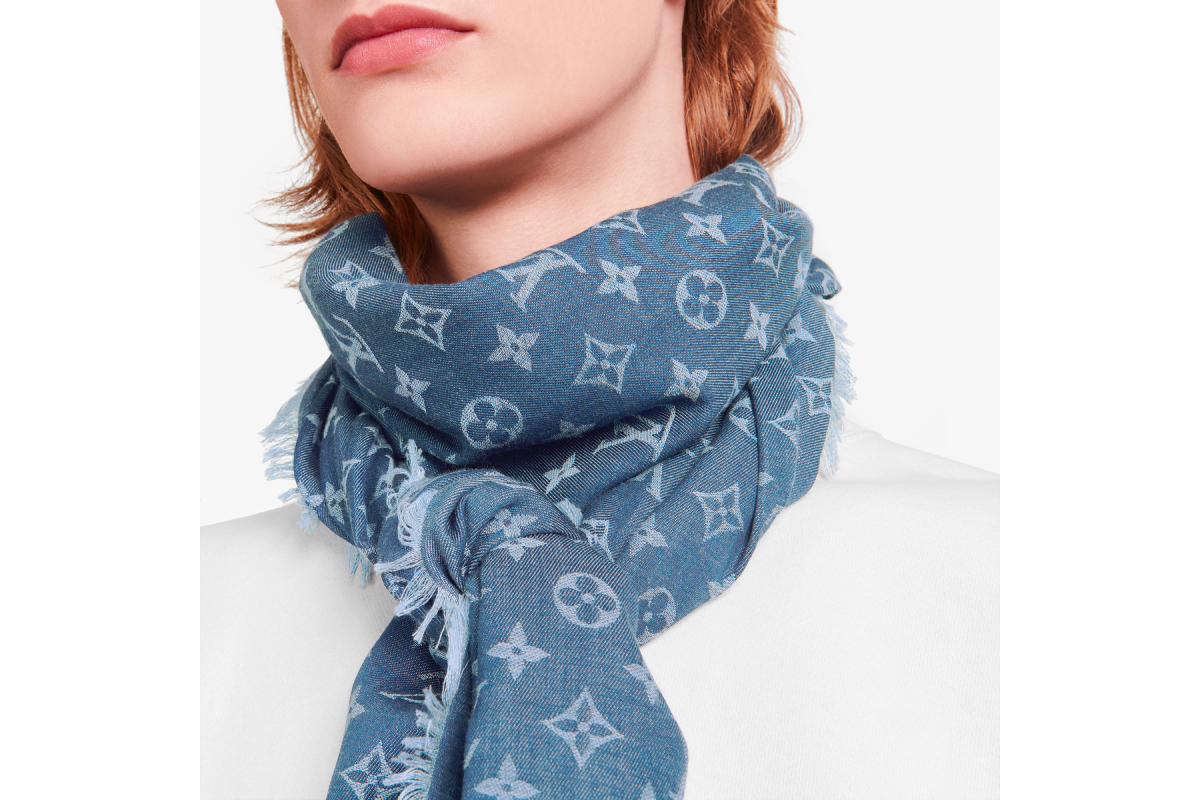 Вирджил Абло выпустил шарфы с монограммами и цепи с разноцветными звеньями для Louis Vuitton (фото 19)
