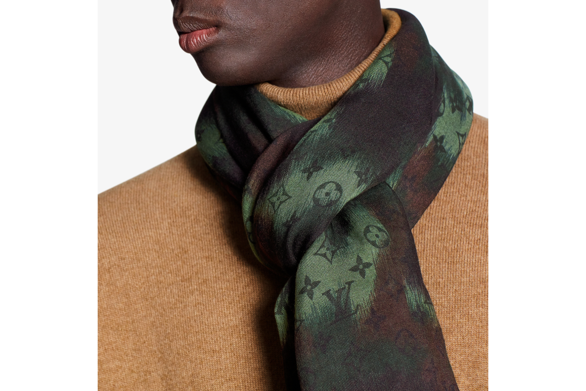 Вирджил Абло выпустил шарфы с монограммами и цепи с разноцветными звеньями для Louis Vuitton (фото 24)
