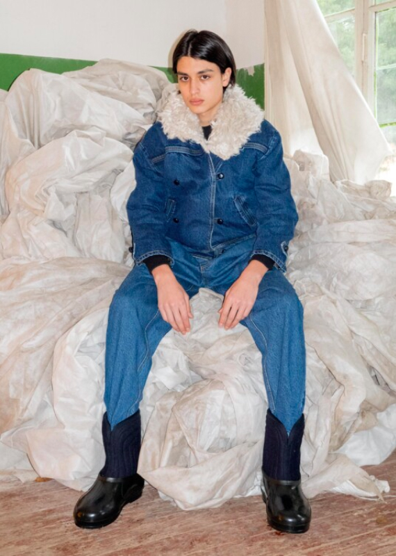 Бренд Ksenia Schnaider выпустил коллекцию верхней одежды с конопляным мехом (фото 1)