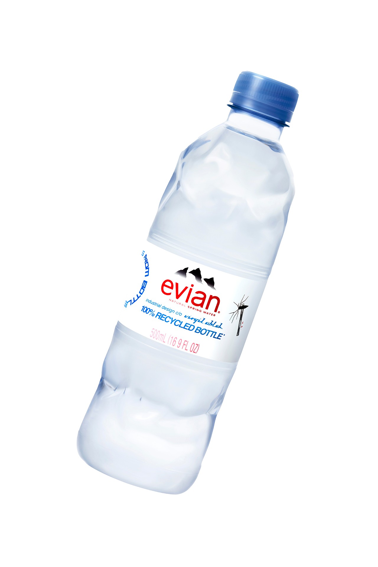 Вирджил Абло разработал новый дизайн бутылки воды Evian (фото 2)