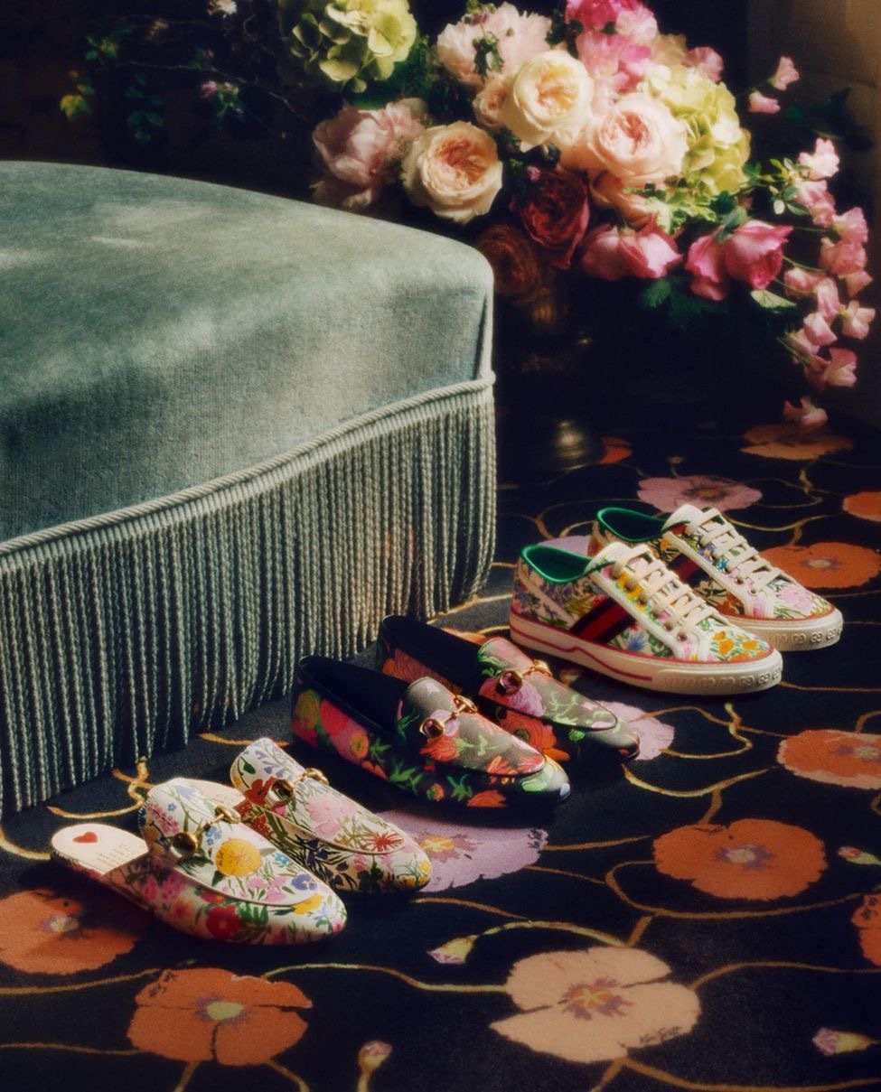 Gucci выпустил коллекцию с цветочными узорами от дизайнера 1970-х Кена Скотта (фото 3)