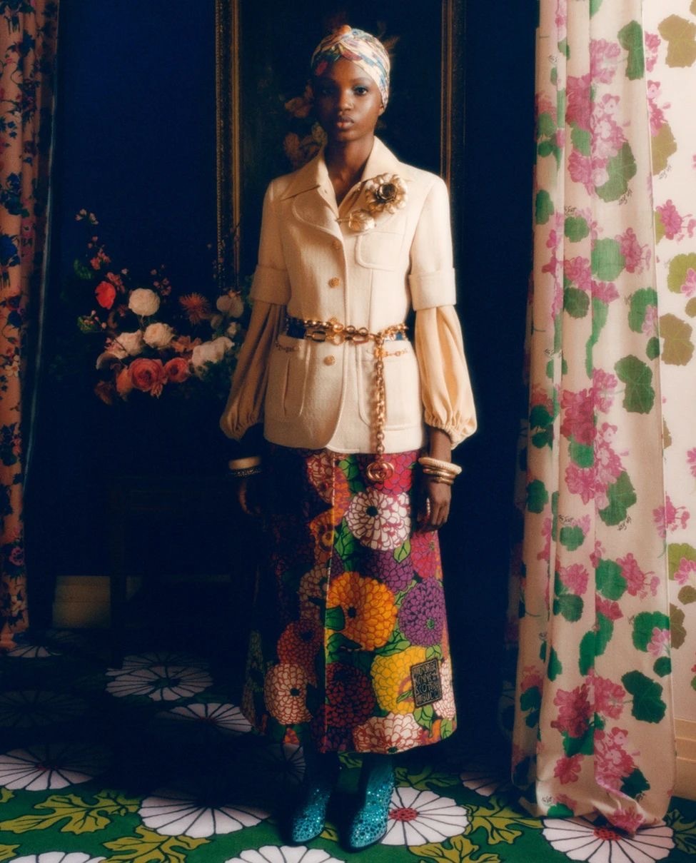 Gucci выпустил коллекцию с цветочными узорами от дизайнера 1970-х Кена Скотта (фото 2)