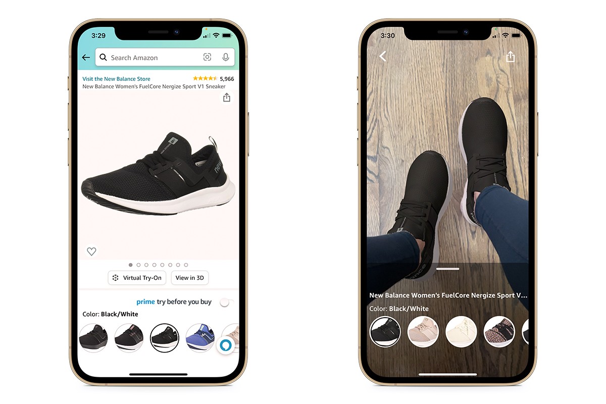 Amazon запускает функцию виртуальной примерки обуви (фото 3)