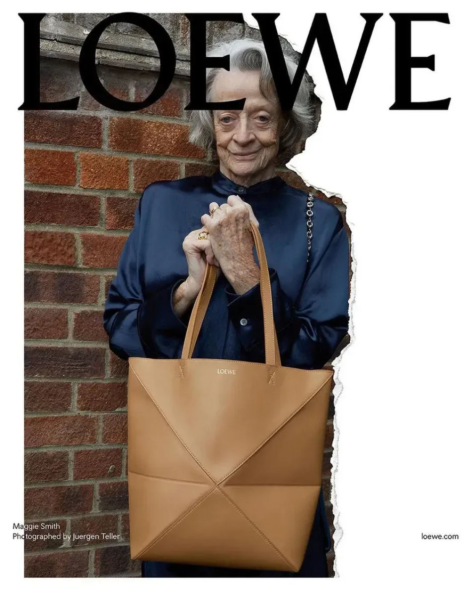 Звезда «Гарри Поттера» Мэгги Смит снялась в рекламной кампании Loewe (фото 11)