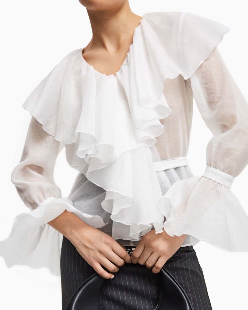 Объект желания: блуза, как на показе Chloé осень-зима 2024 (фото 5)