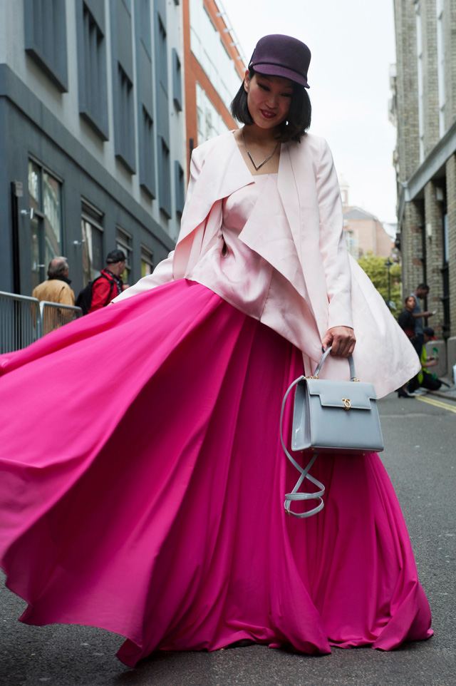 Неделя моды в Лондоне, весна-лето 2016: street style. Часть 1 (фото 15)