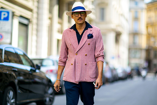 Неделя мужской моды в Милане, весна-лето 2016: street style. Часть 2 (фото 6)