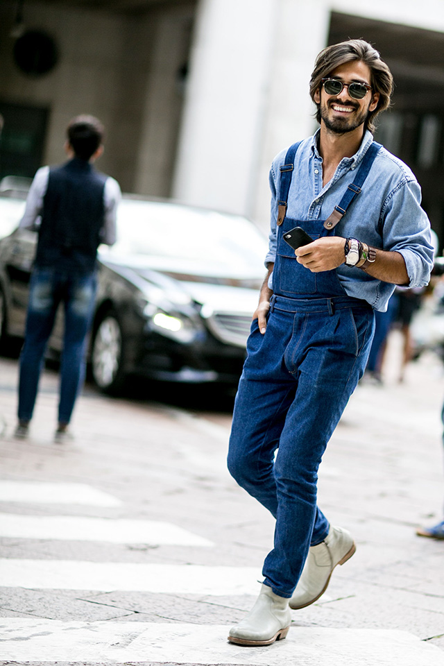 Неделя мужской моды в Милане, весна-лето 2016: street style. Часть 2 (фото 11)