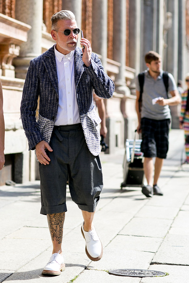 Неделя мужской моды в Милане, весна-лето 2016: street style. Часть 2 (фото 3)