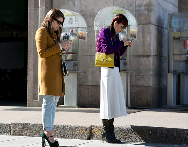 Неделя моды в Милане F/W 2015: street style. Часть 1 (фото 29)