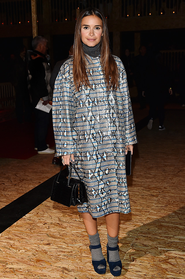 Мирослава Дума Гости показа Prada в Милане (фото 1)