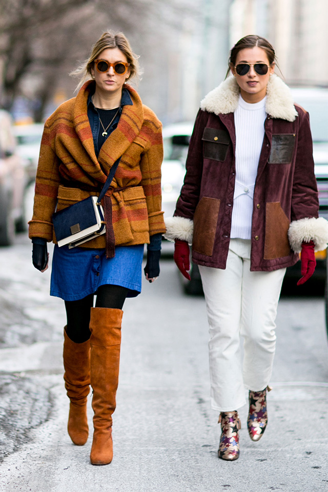 Неделя моды в Нью-Йорке F/W 2015: street style. Часть 4 (фото 10)