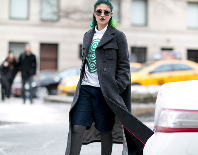 Неделя моды в Нью-Йорке F/W 2015: street style. Часть 4 (фото 12)