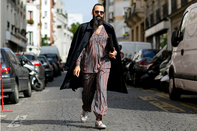 Неделя мужской моды в Париже, весна-лето 2016: street style. Часть 2 (фото 21)