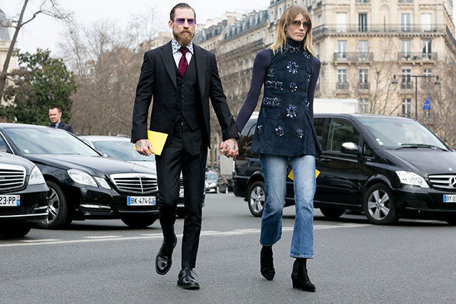 Paris Fashion Week A / I 2015: street style.  Part 7 (foto 2)