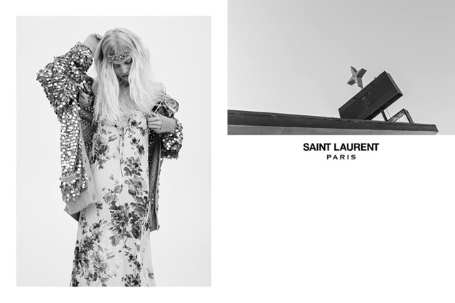 Рекламная кампания Saint Laurent, весна-лето 2016 (фото 3)