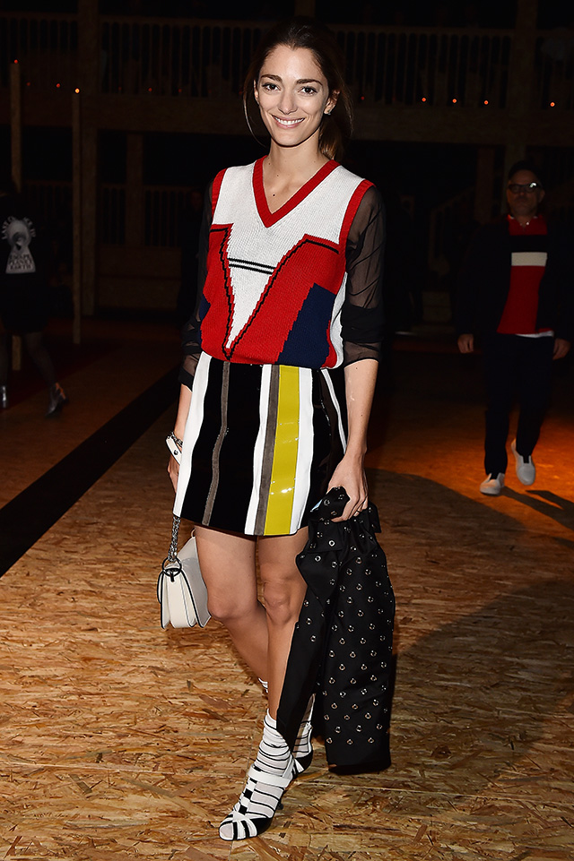 София Санчес де Бетак Гости показа Prada в Милане (фото 12)