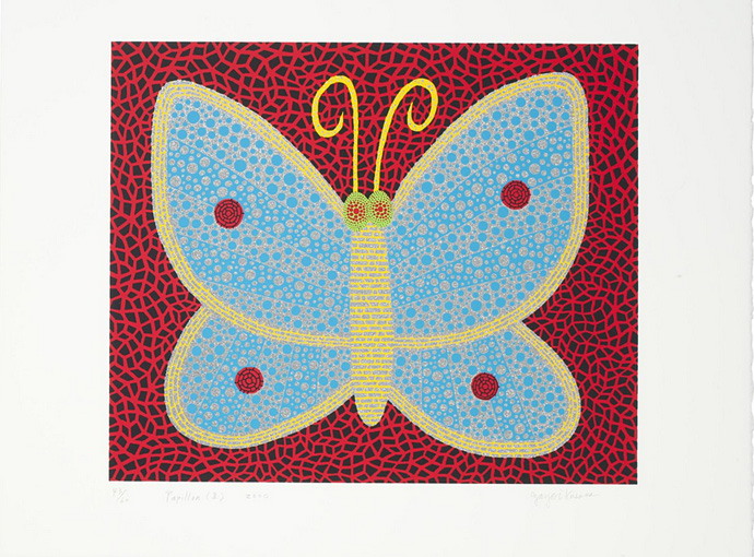 Yayoi Kusama, "Butterfly"