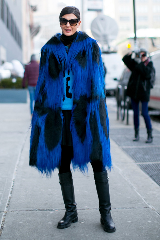 Неделя моды в Нью-Йорке AW14: street style. Часть VII (фото 5)