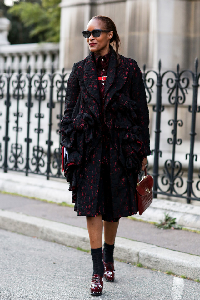 Неделя моды в Париже A/W 2014: street style. Часть I (фото 18)