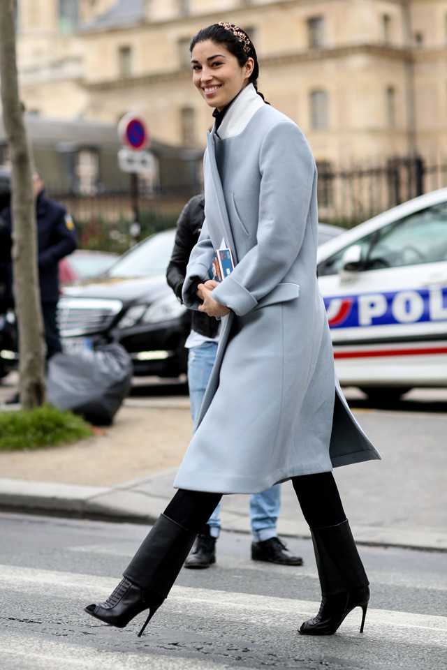 Неделя моды в Париже A/W 2014: street style. Часть III (фото 8)