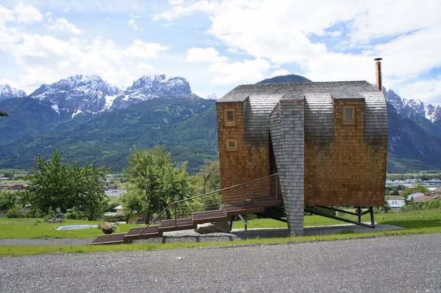 Дом на сваях Ugofel в Австрии (фото 1)