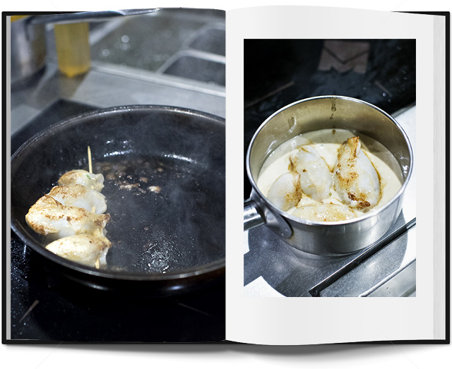 Блюдо недели: фаршированные кальмары с луковым пирогом от Анатолия Казакова (фото 6)
