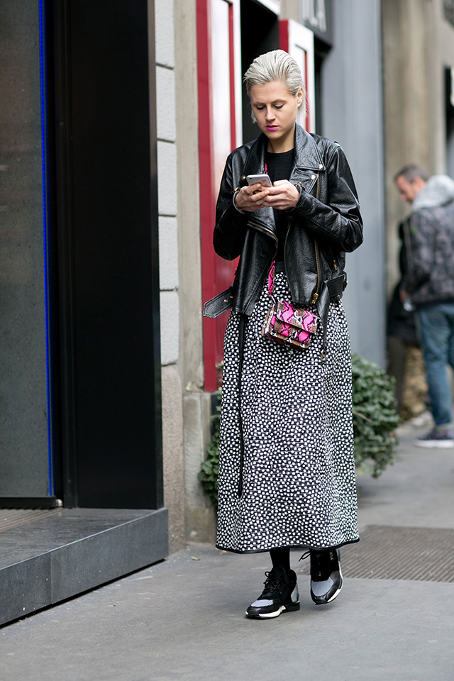 Неделя моды в Милане F/W 2015: street style. Часть 2 (фото 8)