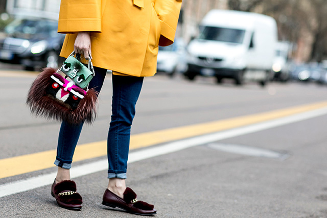 Неделя моды в Милане F/W 2015: street style. Часть 2 (фото 11)