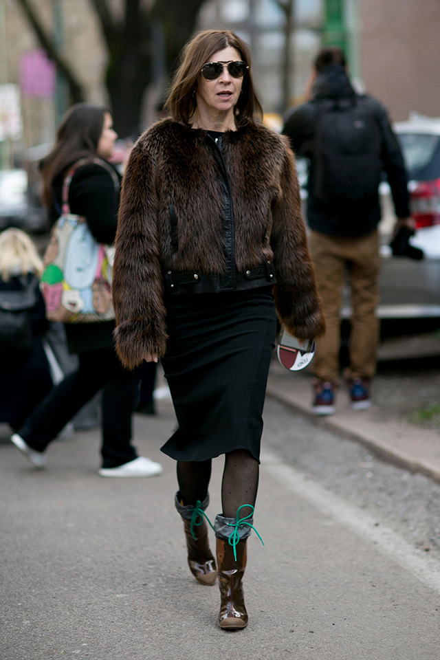 Неделя моды в Милане F/W 2015: street style. Часть 2 (фото 6)