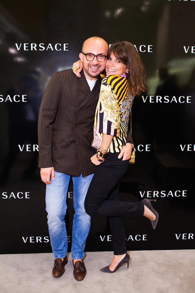 Открытие бутика Versace в Москве (фото 9)