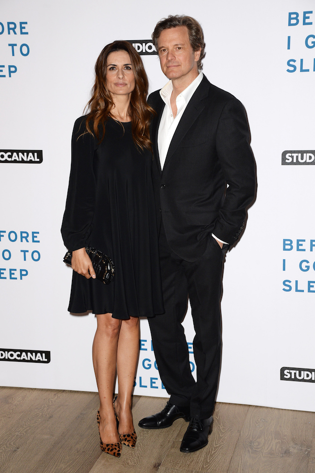 Николь Кидман и Колин Ферт на премьере фильма "Прежде, чем я усну" в Лондоне (фото 1)