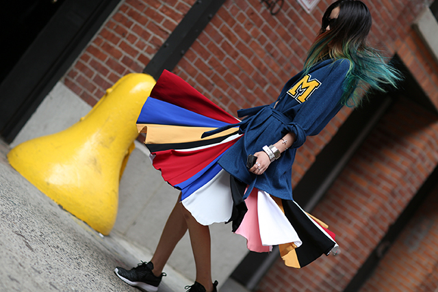 Неделя моды в Нью-Йорке S/S 2015: street style. Часть II (фото 2)