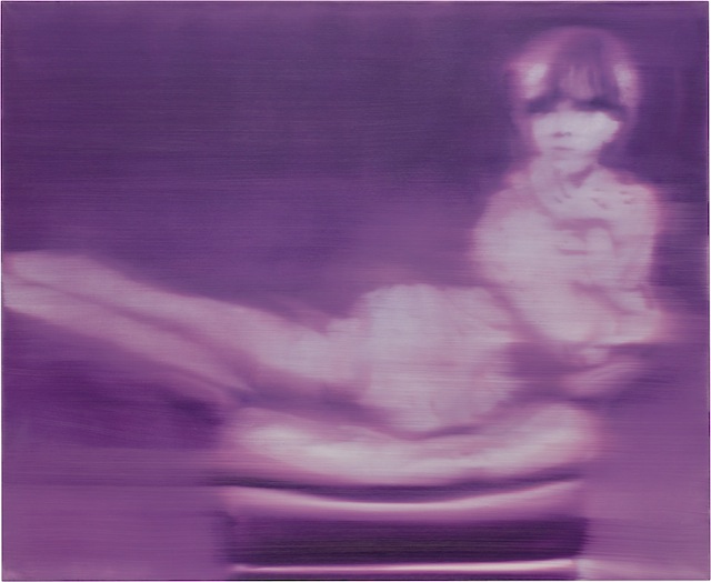 Герхард Рихтер. "Девушка в кресле (Лила)", 1964