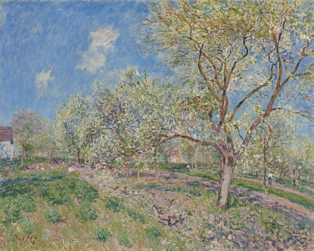 Альфред Сислей "Весна в Венё", 1880 Ван Гог и Сислей на ярмарке искусства TEFAF в Маастрихте (фото 2)