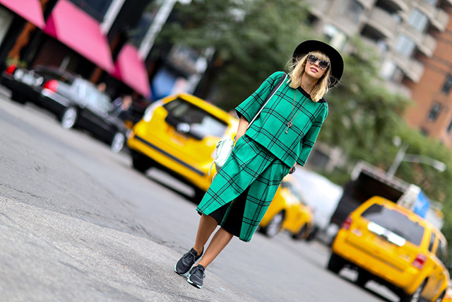 Fashion Week di New York / S 2015 S: street style.  Parte III (6 foto)