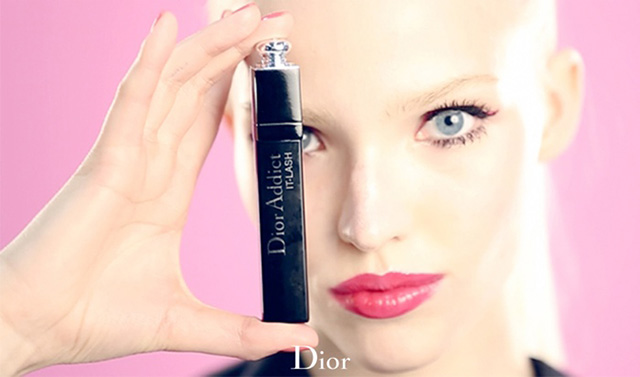Саша Лусс в рекламной кампании туши Dior Addict (фото 4)