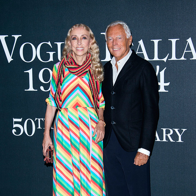 Вечер по случаю 50-летия итальянского Vogue в Милане (фото 7)