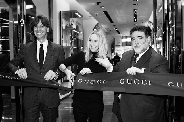 Открытие двух бутиков Gucci в Москве (фото 1)