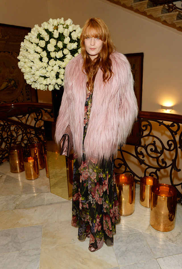 Флоренс Уэлч Ужин Gucci и Frieze Masters в Лондоне (фото 2)
