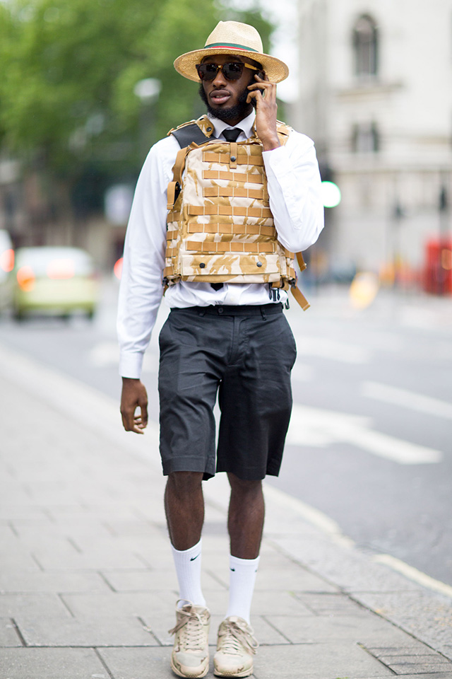 Неделя мужской моды в Лондоне, весна-лето 2016: street style. Часть 1 (фото 4)