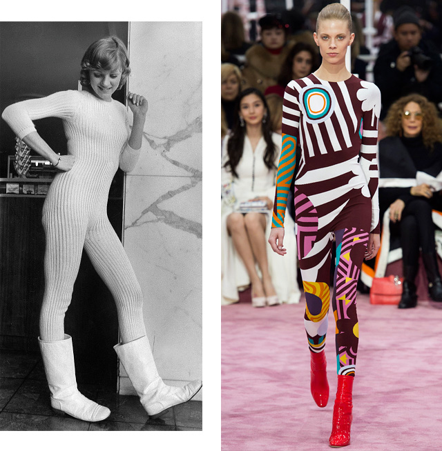 André Courrèges, 1972; Christian Dior Haute Couture, весна 2015 Памяти Андре Куррежа, или Назад в будущее (фото 9)