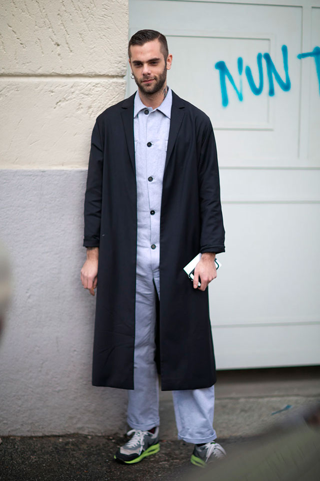 Мужская неделя моды в Милане F/W 2015: street style. Часть 1 (фото 19)