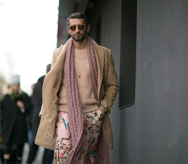 Неделя мужской моды в Милане, осень-зима 2016: street style. Часть 3 (фото 19)
