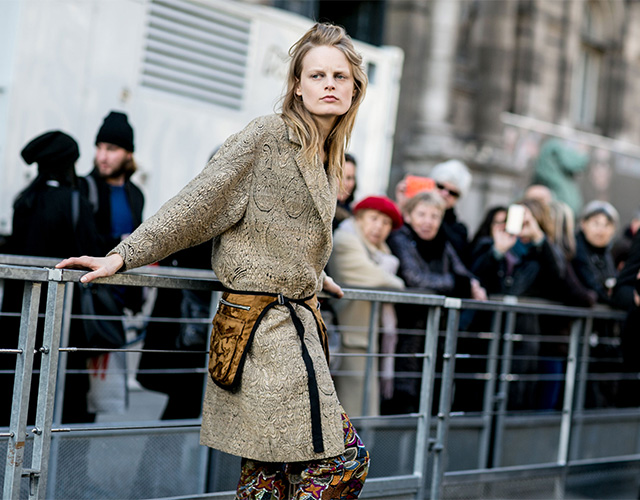 Неделя моды в Париже F/W 2015: street style. Часть 1 (фото 4)