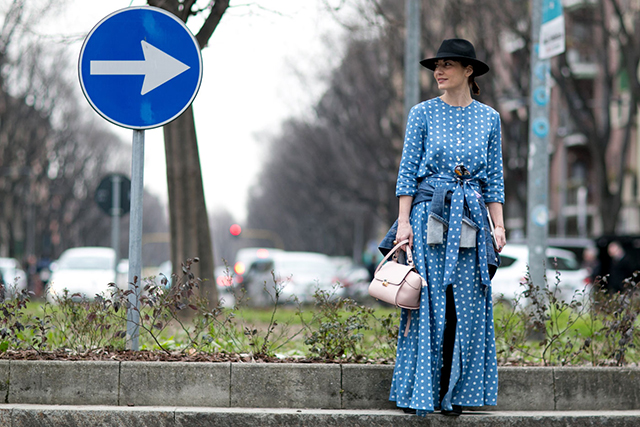 Неделя моды в Милане F/W 2015: street style. Часть 3 (фото 5)